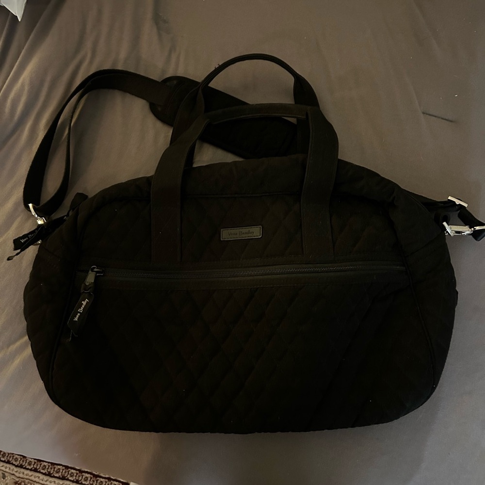 Vera Bradley Black Duffel Bag